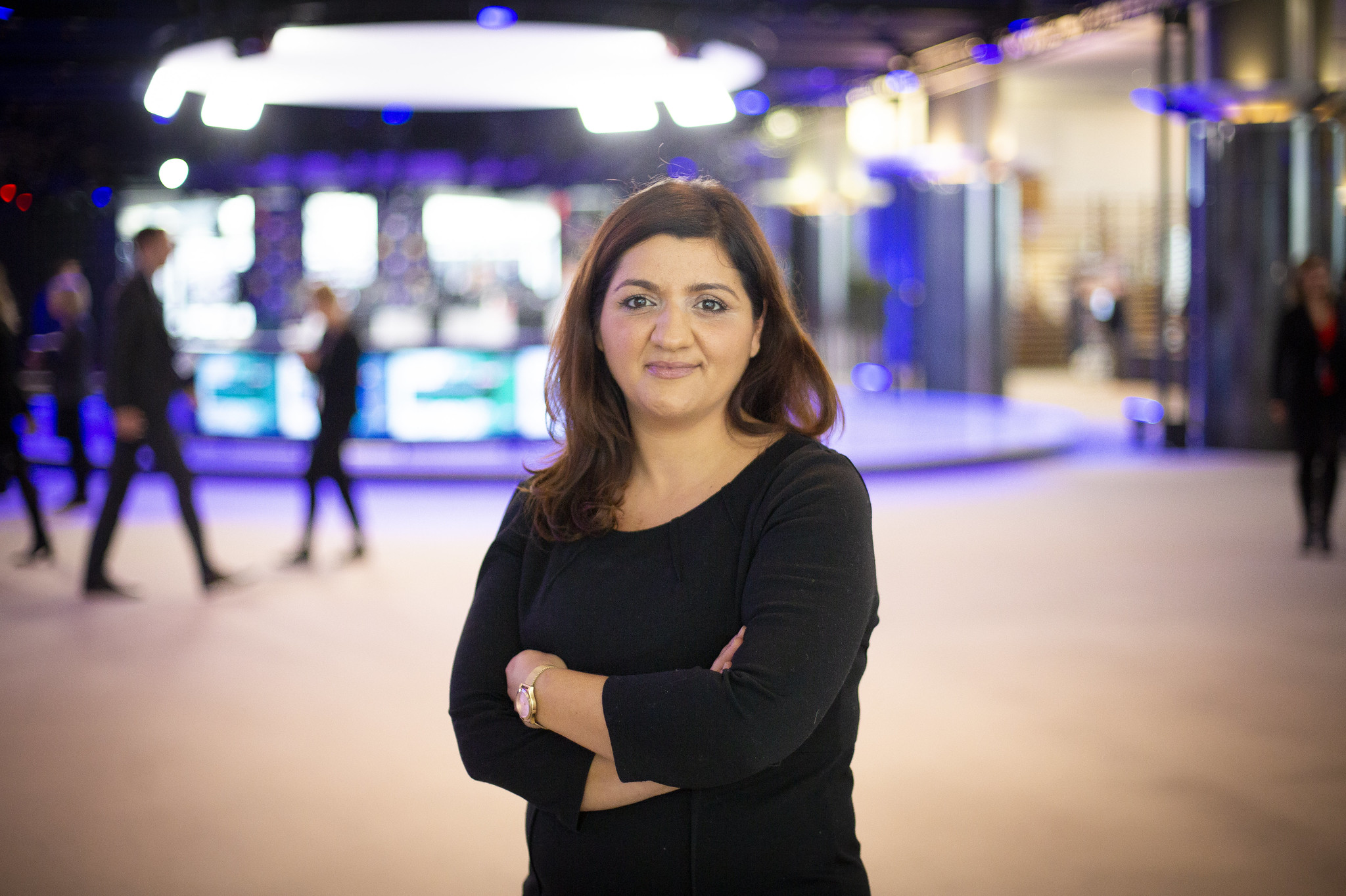 Özlem Demirel im Europäischen Parlament